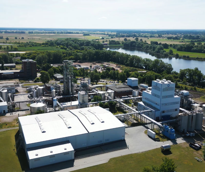 Produktionsstandort von IOI in Wittenberge